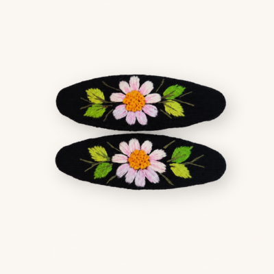 موگیر دخترانه/زنانه گلدوزی دست‌ساز (ست دو عددی)